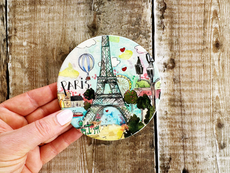 Paris Eiffel TowerCeramic Coaster