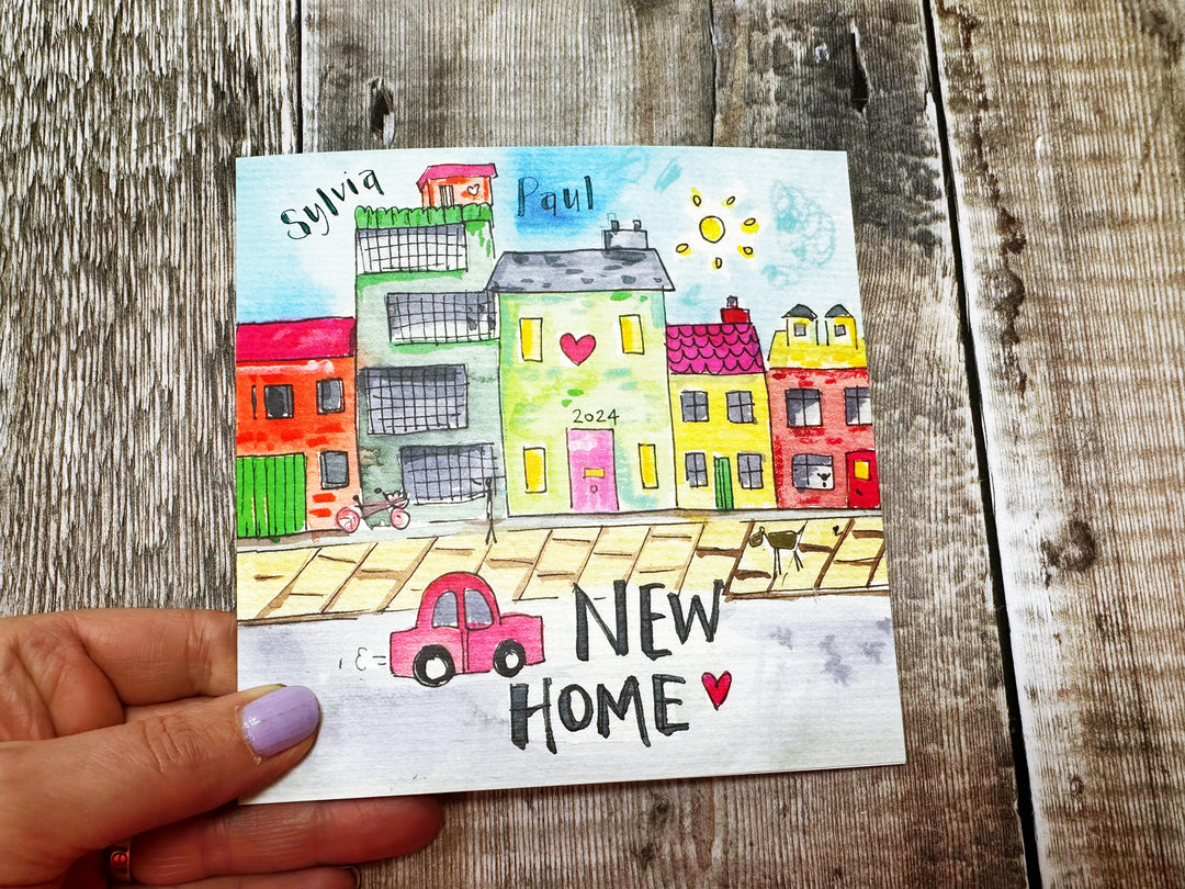 New Home Card - Personalised
