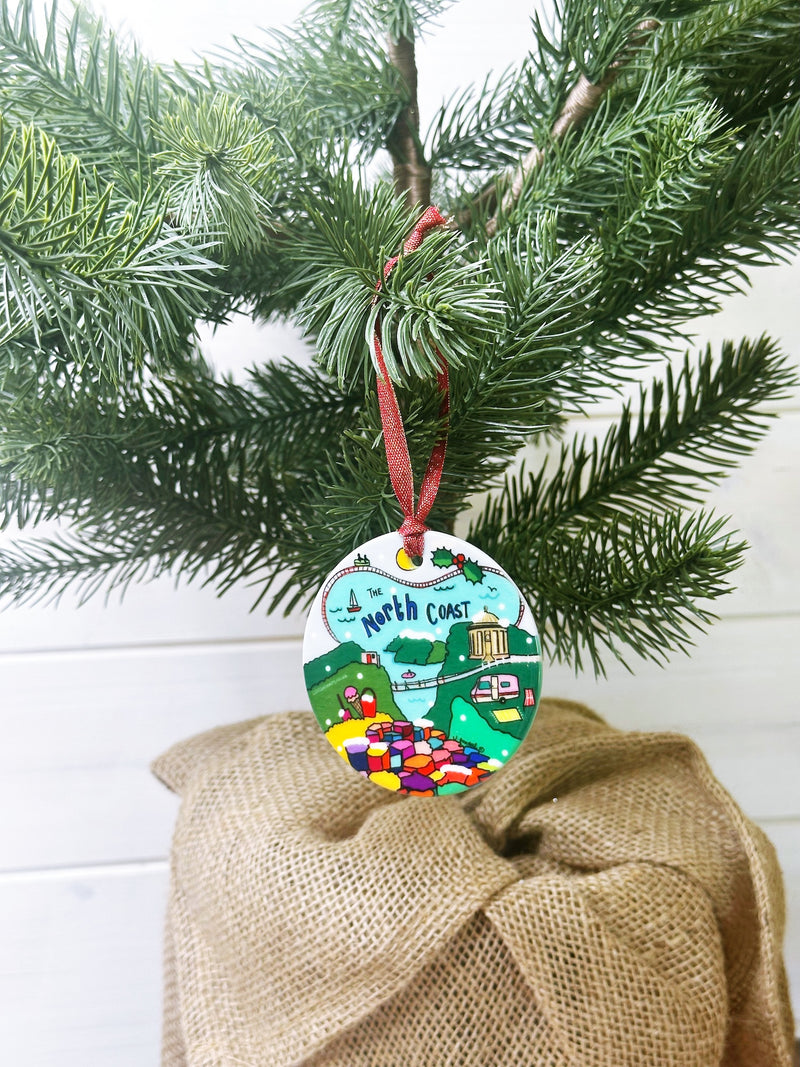 North Coast Christmas Ceramic Decoration
