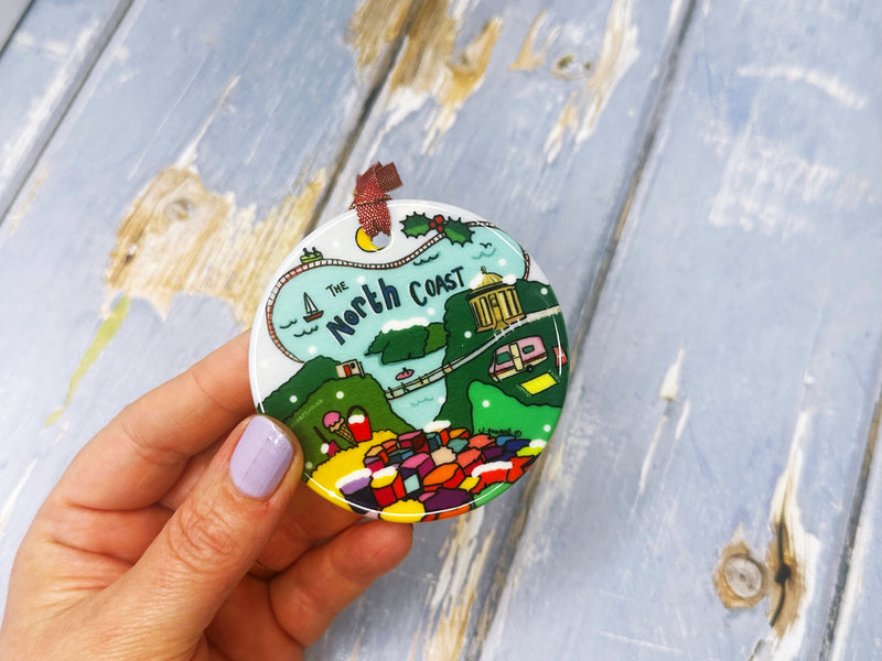 North Coast Christmas Ceramic Decoration