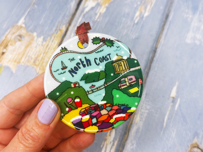 North Coast Christmas Ceramic Decoration