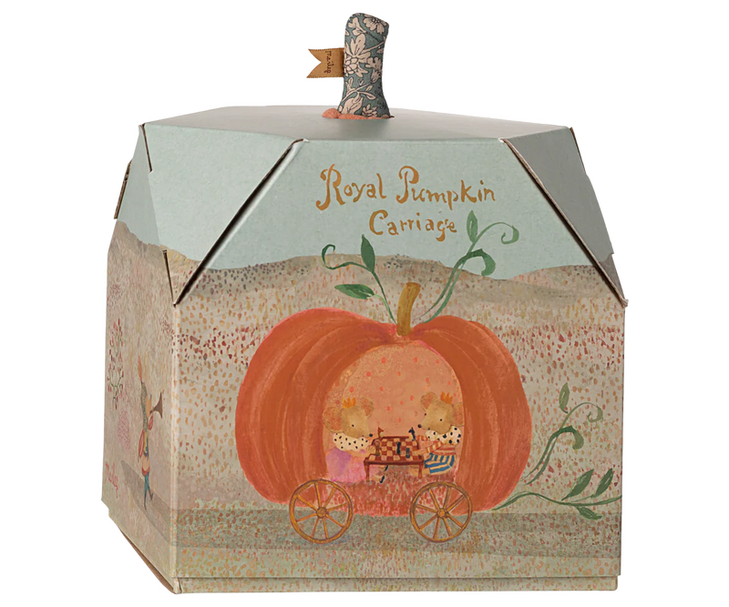 Maileg Pumpkin Carriage Mouse