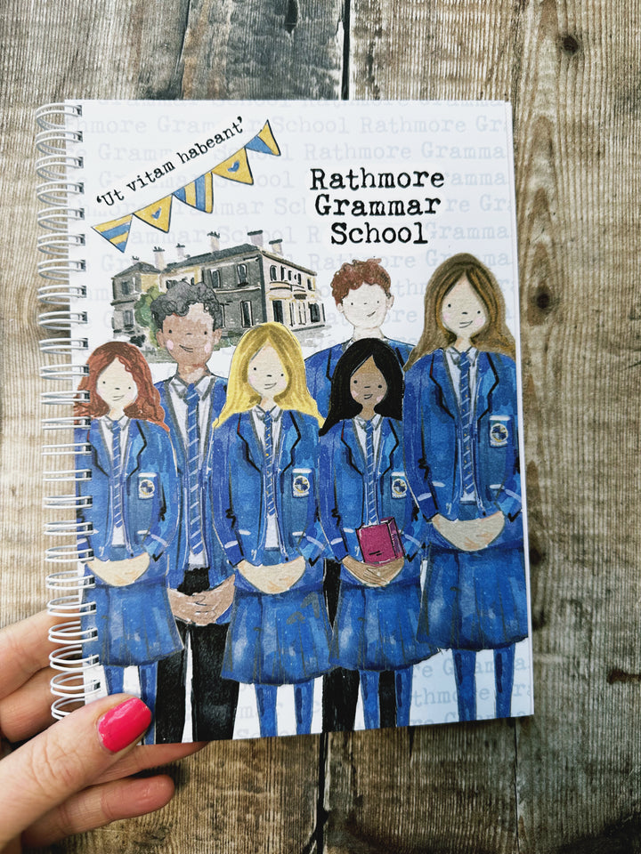 A5 Secondary School Notebook or Planner
