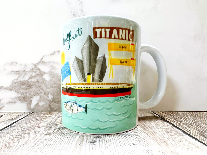 Titanic Quarter Belfast Ceramic Mug 11oz