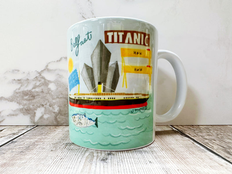 Titanic Quarter Belfast Ceramic Mug 11oz