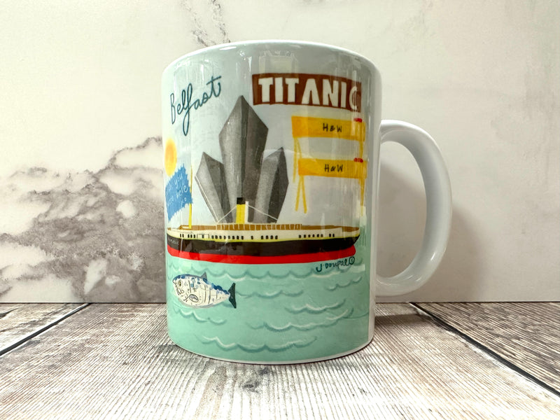 Titanic Quarter Belfast Ceramic Mug 11oz