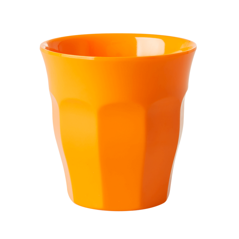 Rice Orange Melamine Medium Cup