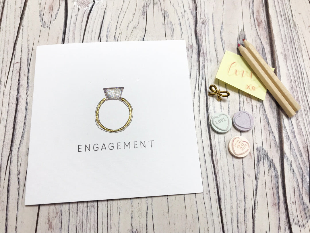 Engagement Card - Ring - Personalised