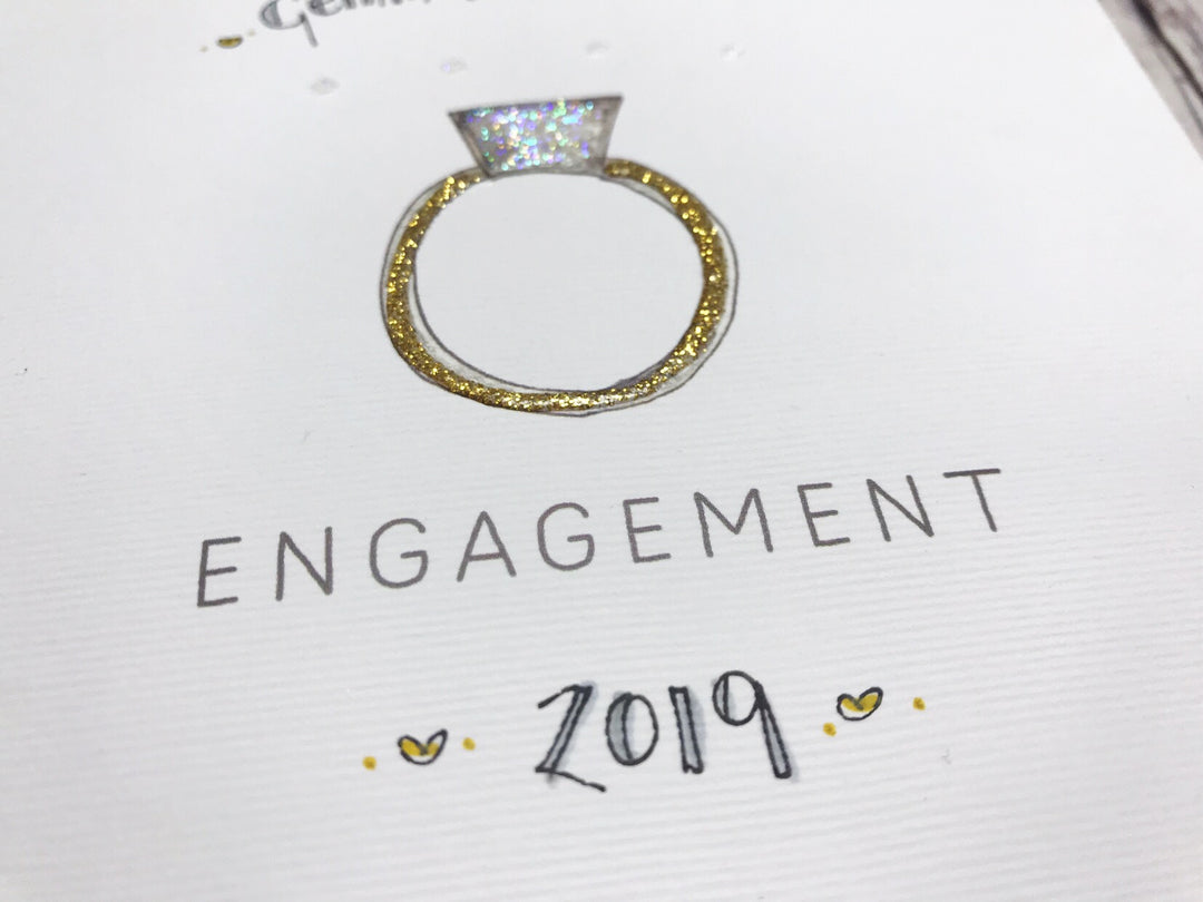 Engagement Card - Ring - Personalised