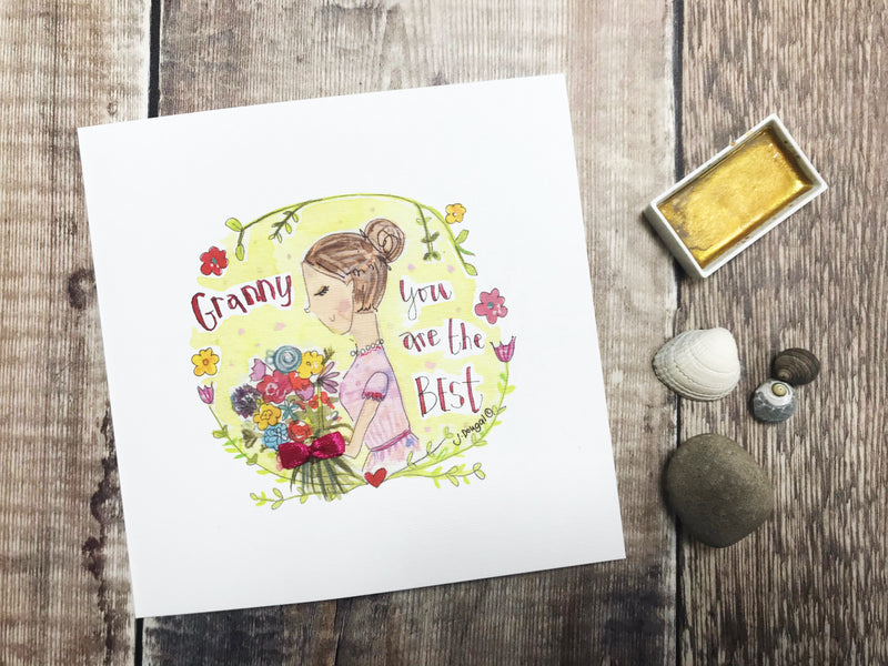 Special Granny Card - Personalised