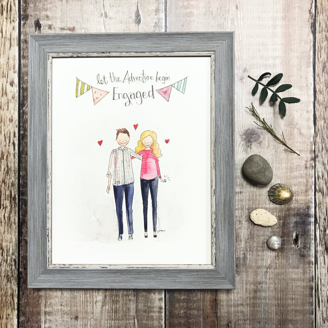 "Engaged Couple Original"