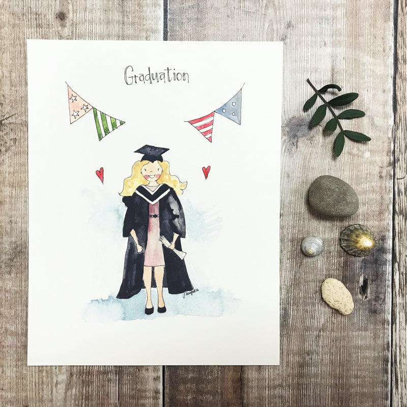 "Girl Graduate" Print