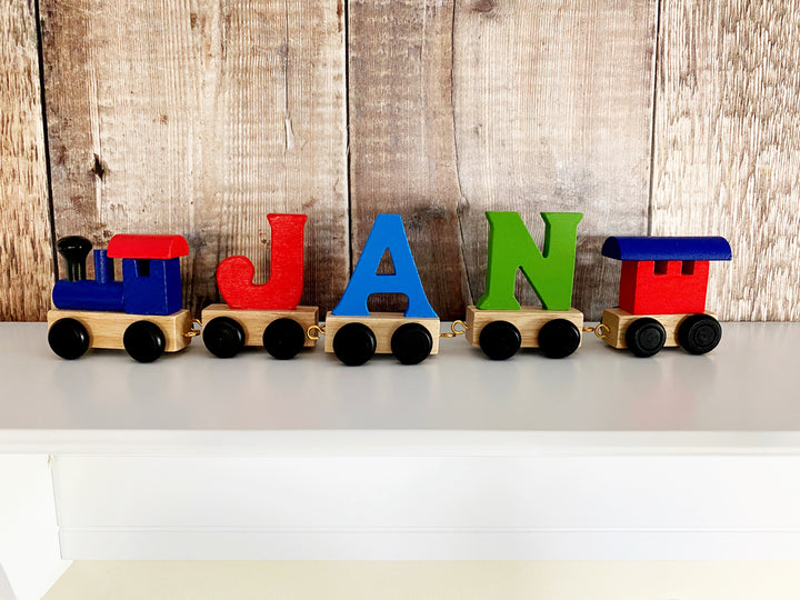 Wooden Train Letter B