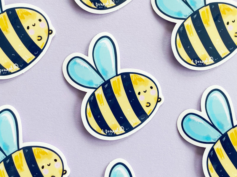 Bee Icon Sticker