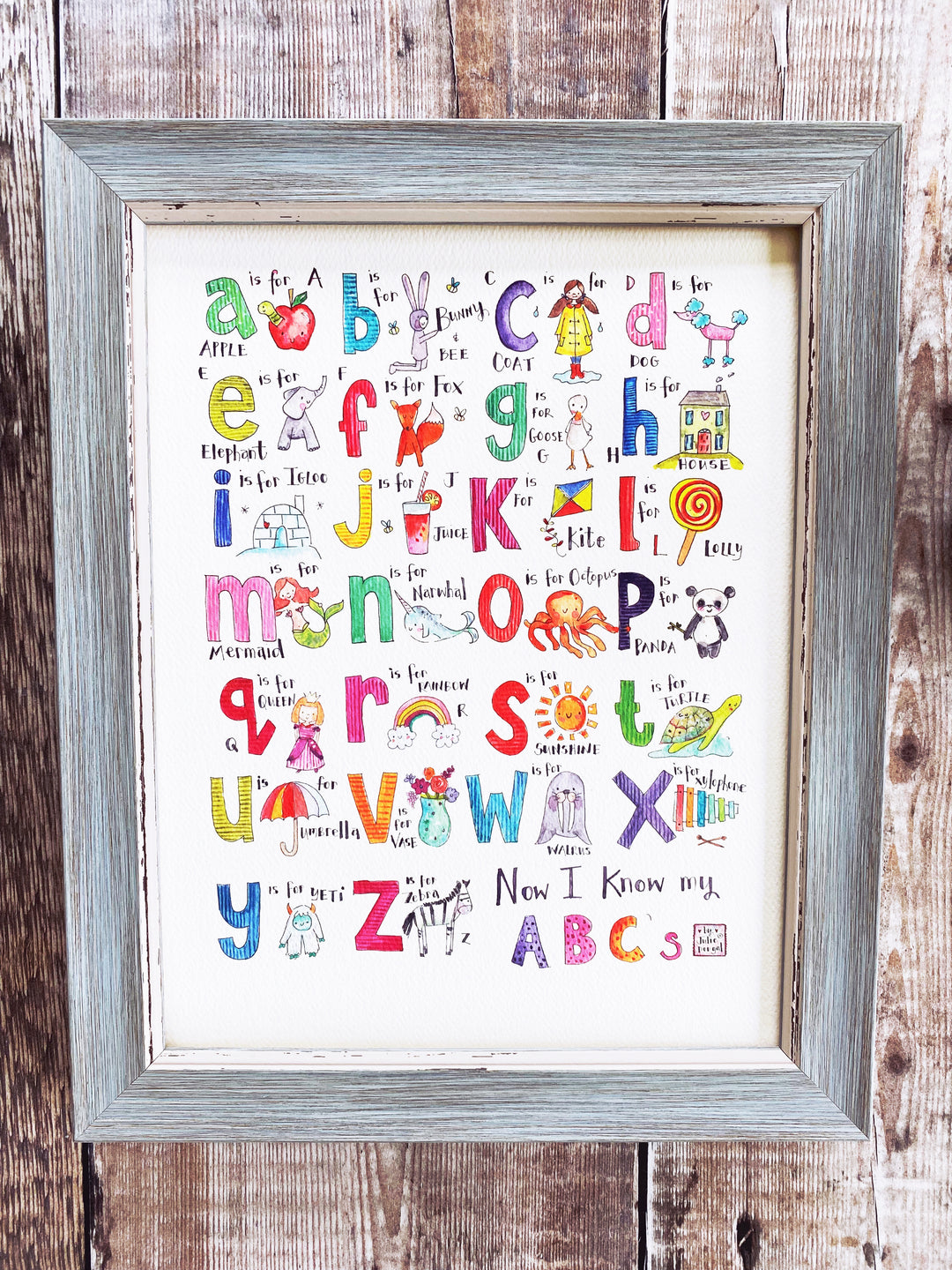 ABC Print Personalised print.