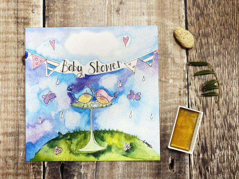 Baby Shower Card - Personalised
