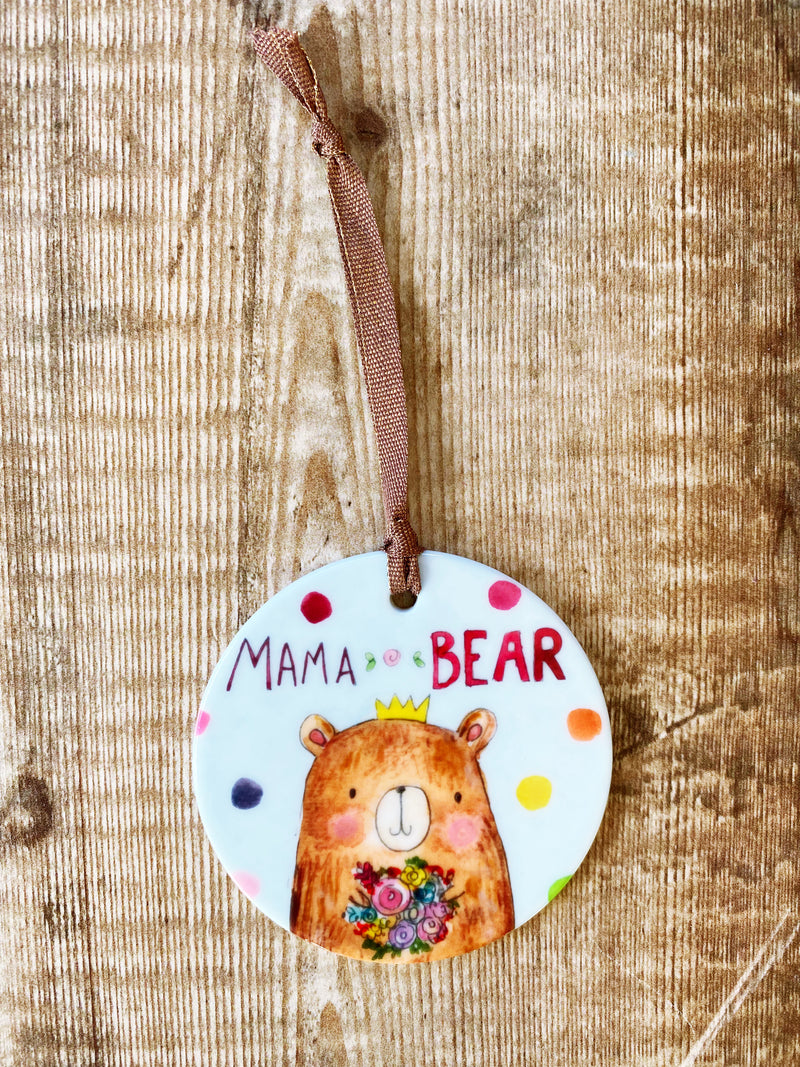 Mama Bear Ceramic decoration