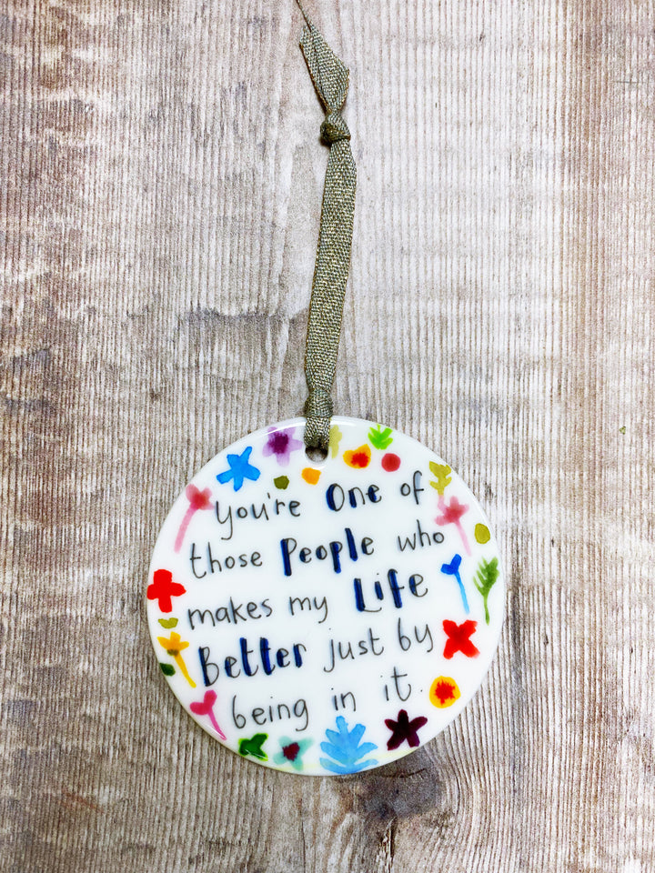 You are the Best Ceramic decoration