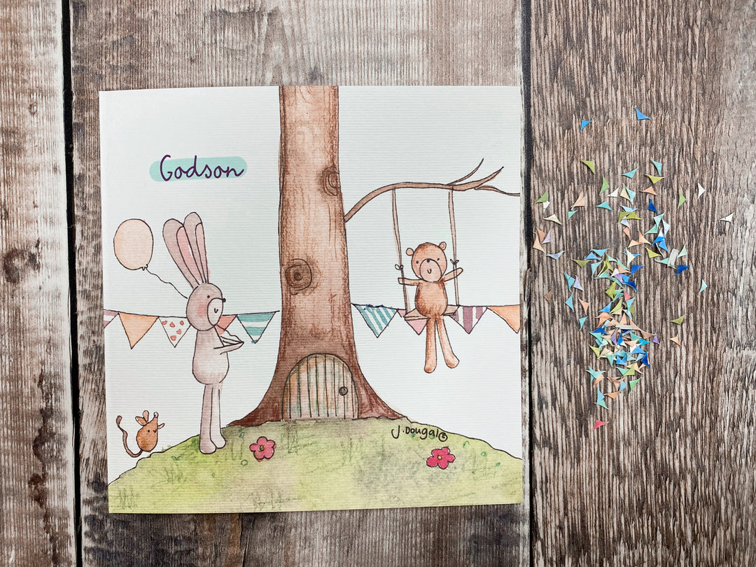 Godson Blue Card- Personalised