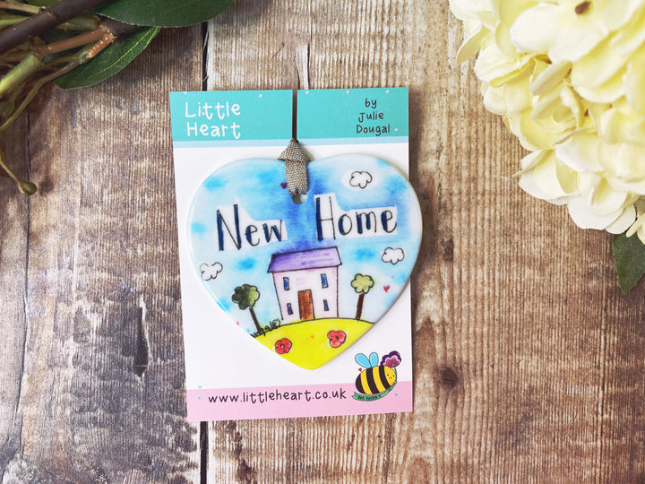 "New Home" Ceramic Heart NON PERSONALISED