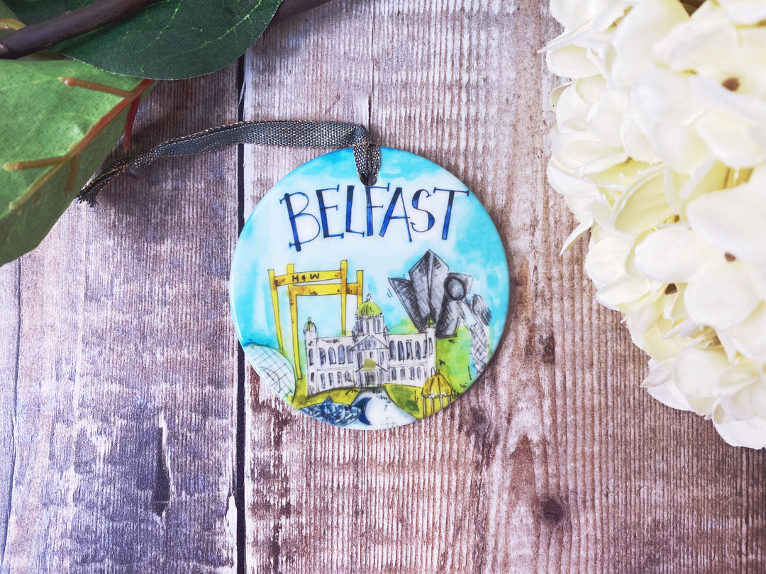 Belfast Ceramic decoration