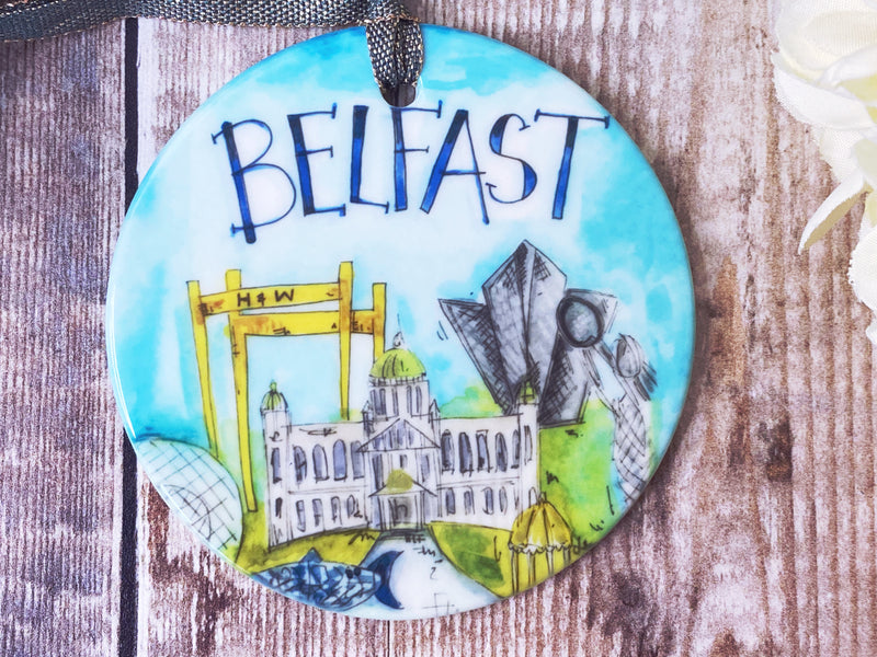 Belfast Ceramic decoration