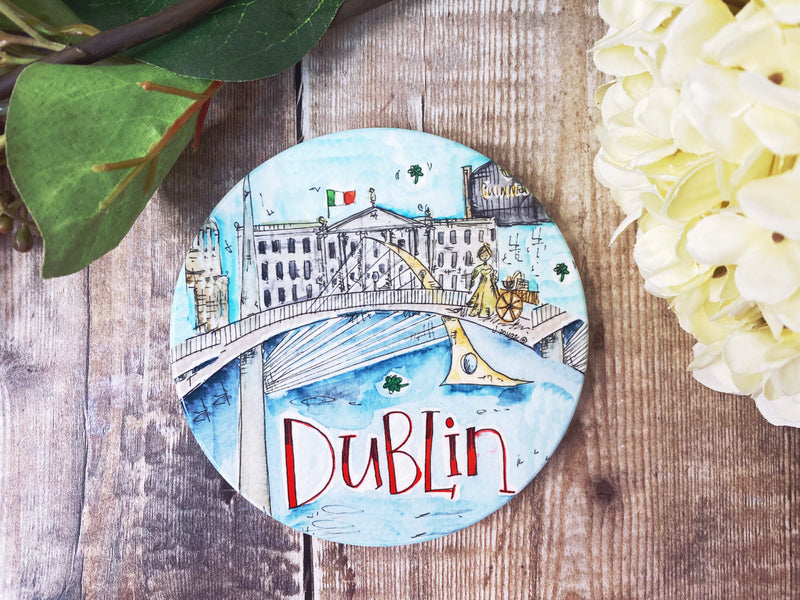 Dublin Ceramic Coaster