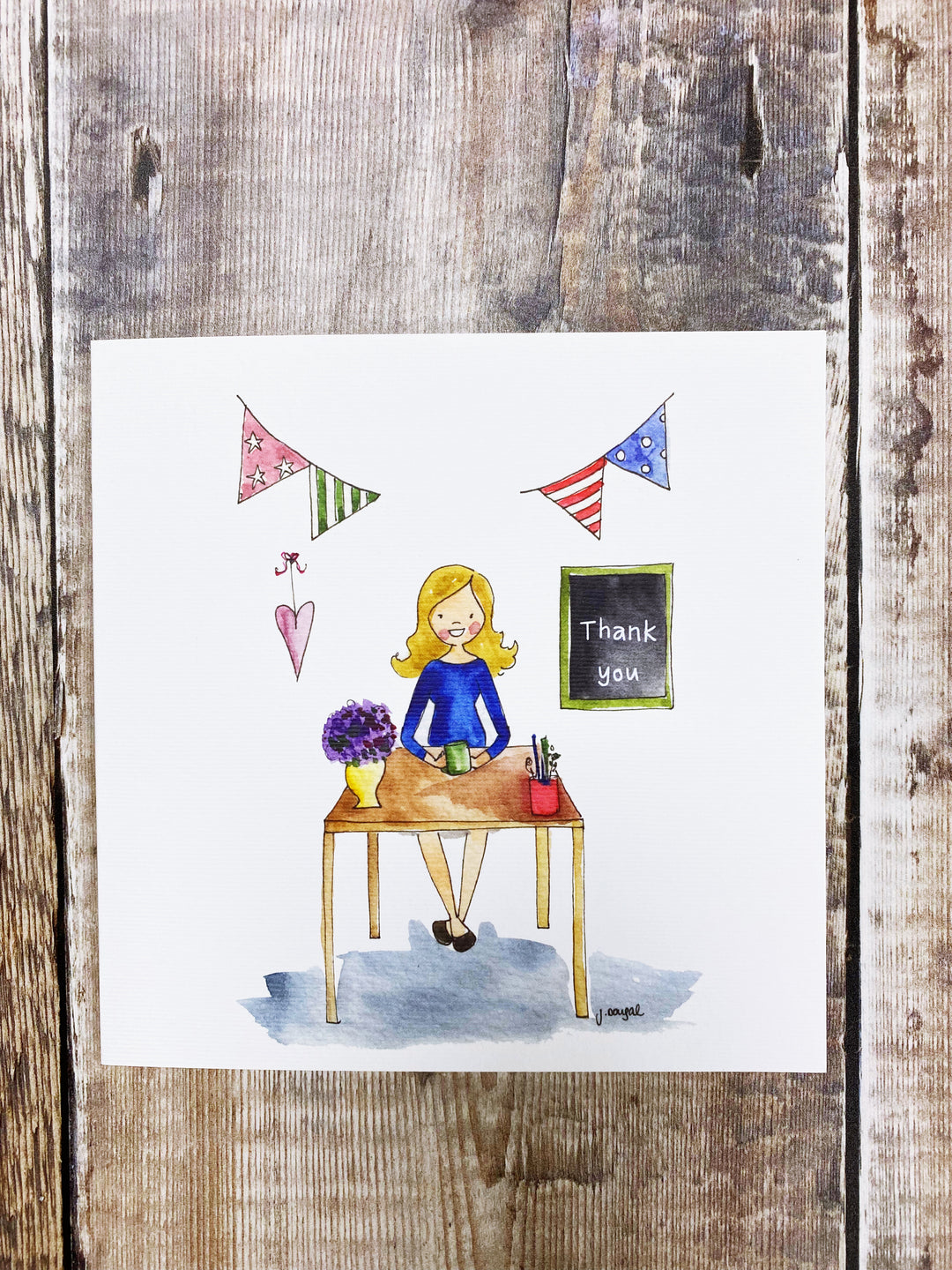 Teacher Card - Personalised