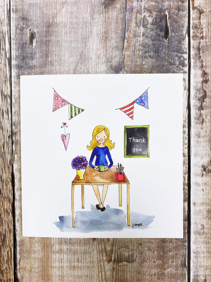 Teacher Card - Personalised