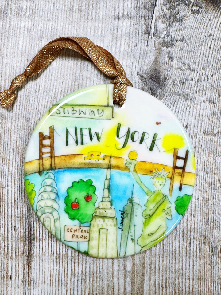 New York Ceramic decoration