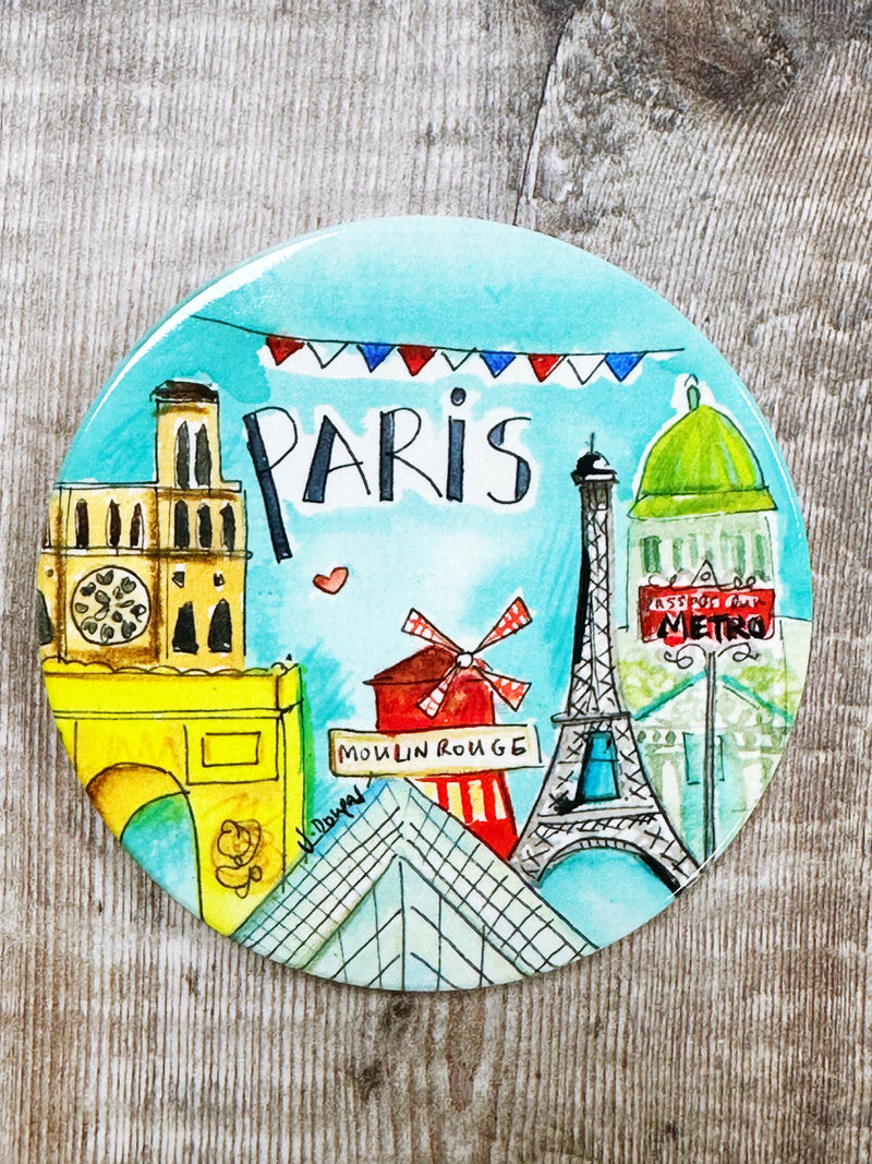 Paris Ceramic Coaster