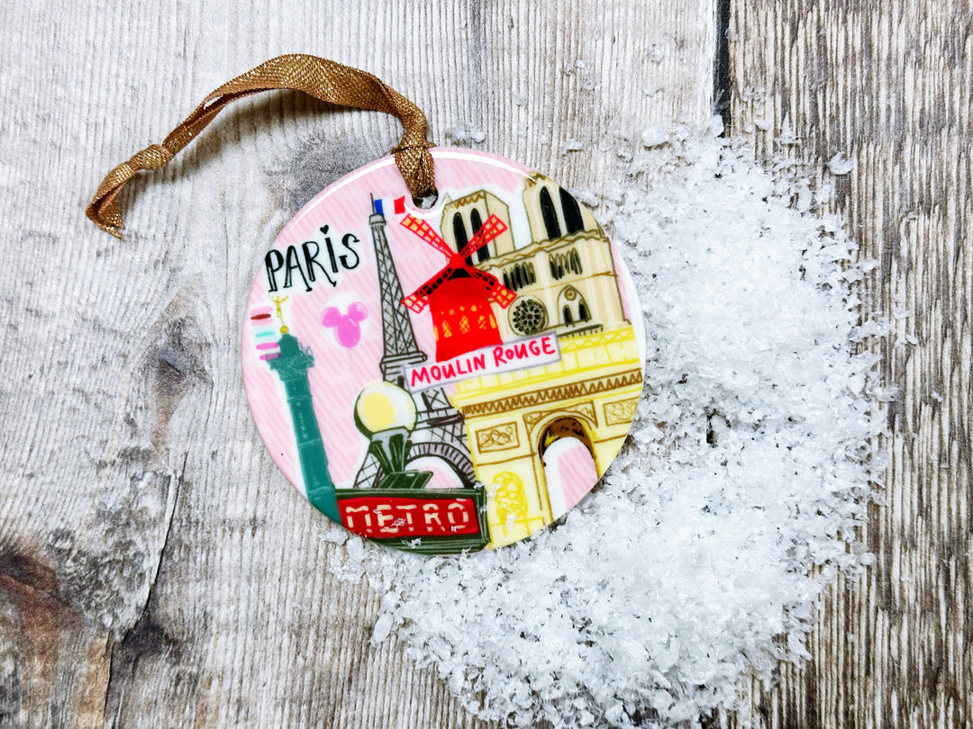 Paris Pink Ceramic decoration
