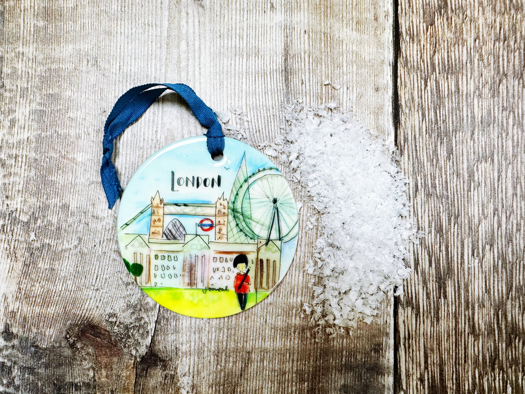 London Ceramic Bauble