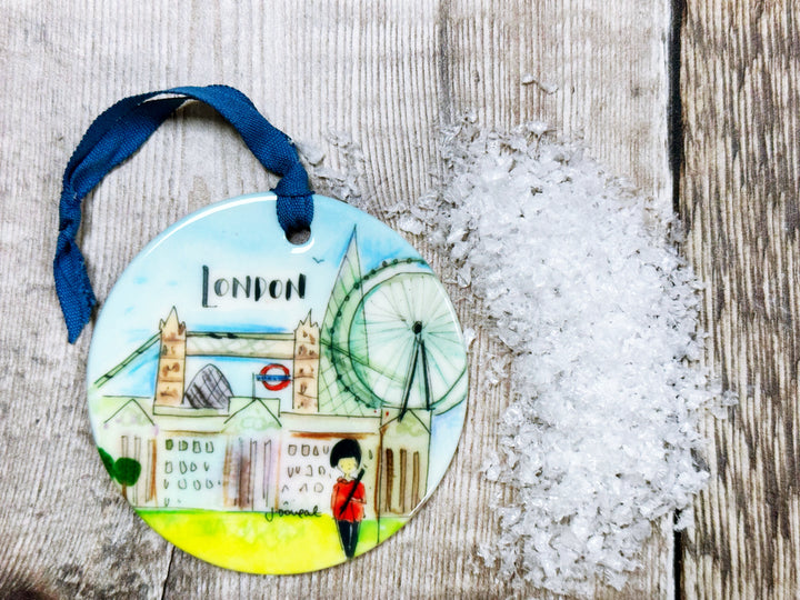 London Ceramic Bauble