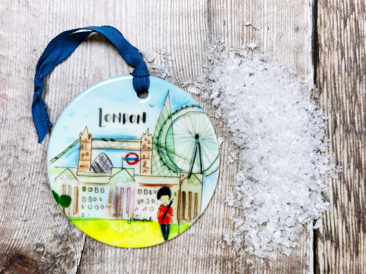 London Ceramic Bauble