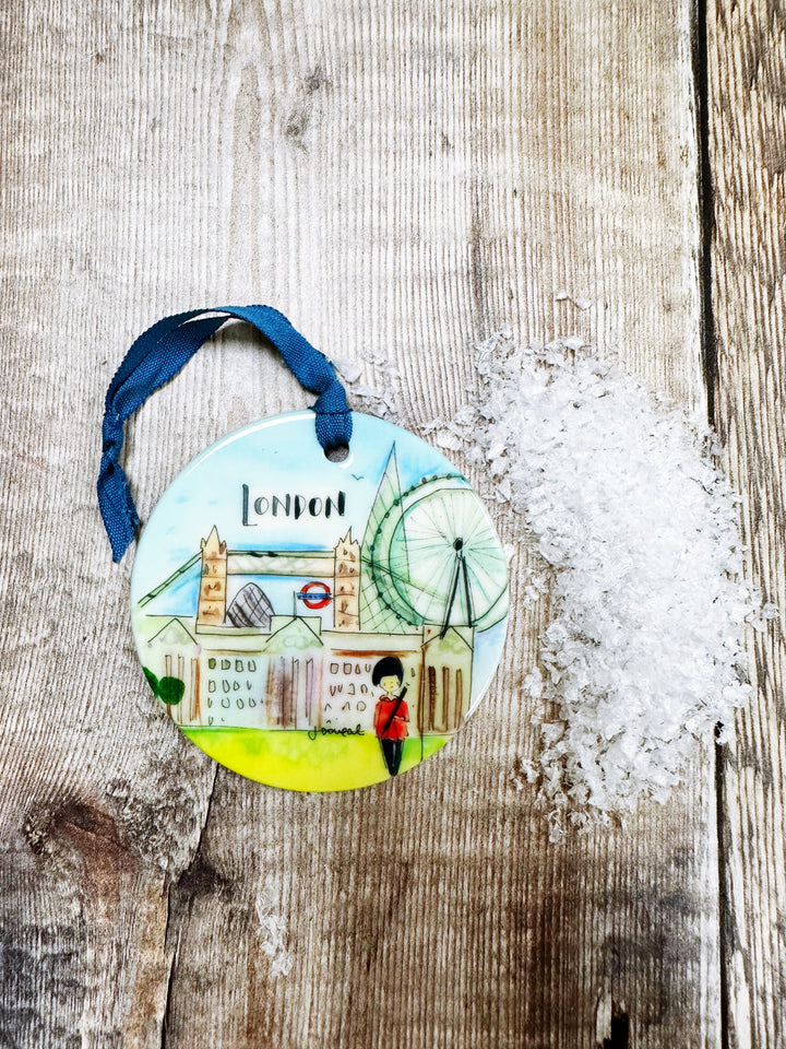 London Ceramic Bauble