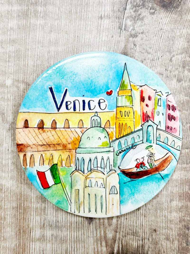 Venice Ceramic Coaster