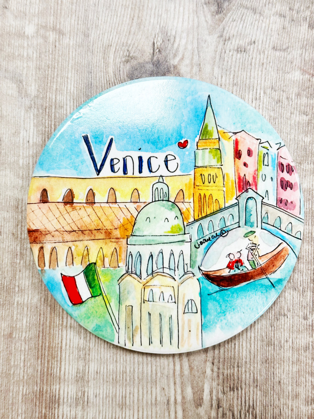 Venice Ceramic Coaster