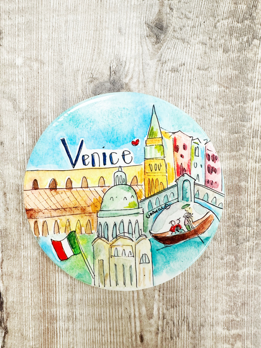 Venice Ceramic Coaster