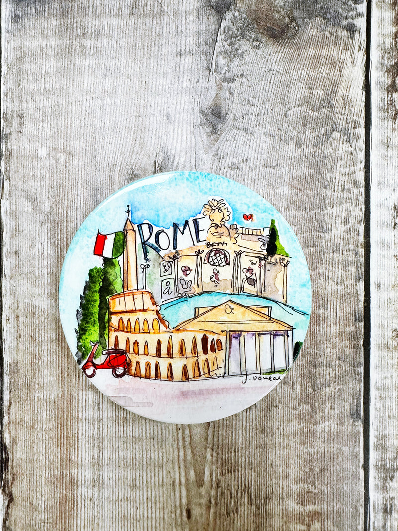 Rome Ceramic Coaster