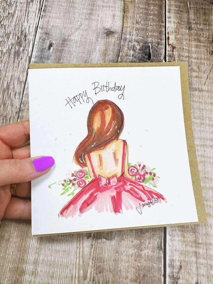 Happy Birthday Gorgeous Card - Personalised