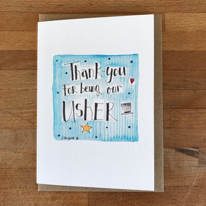 Wedding Thank-you cards for your Wedding Party - NOT PERSONALISED