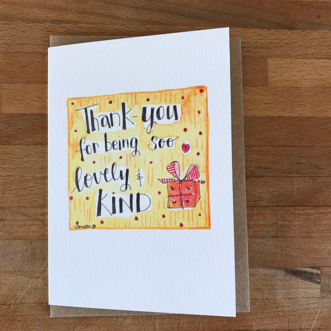 Wedding Thank-you cards for your Wedding Party - PERSONALISED