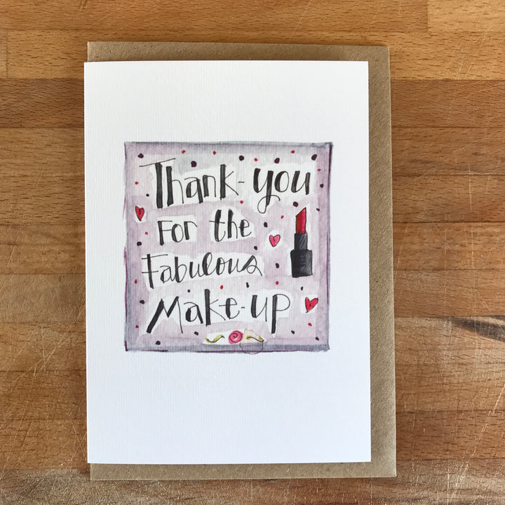 Wedding Thank-you cards for your Wedding Party - NOT PERSONALISED