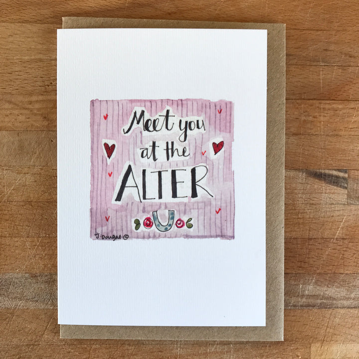 Wedding Thank-you cards for your Wedding Party - NOT PERSONALISED