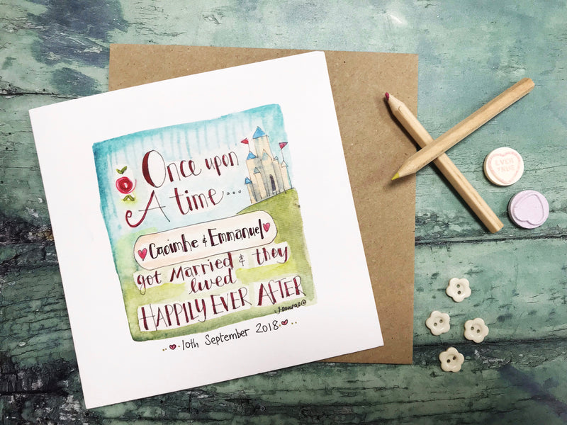 "Once Upon a Time" Card - Personalised