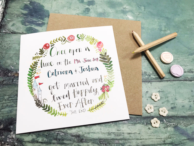 Once Upon a Time Card - Personalised