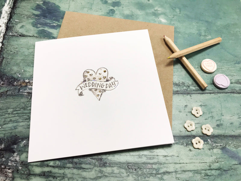 Wedding Day Card- Personalised