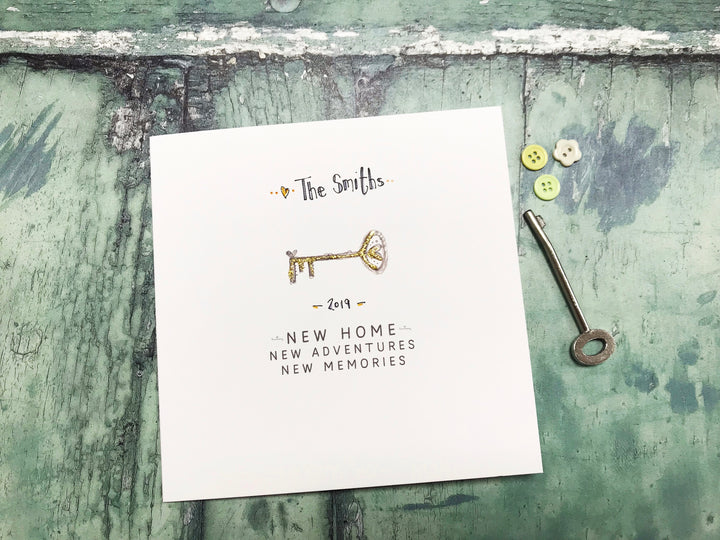 New Home Card - Key