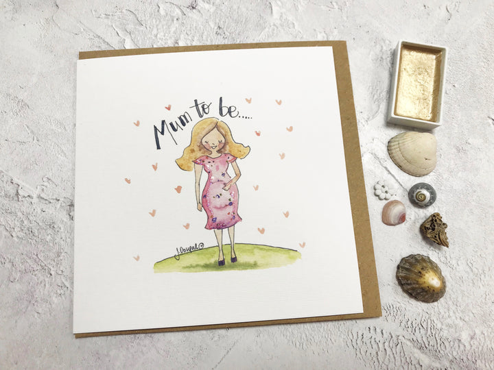 Mum to Be Card - Personalised